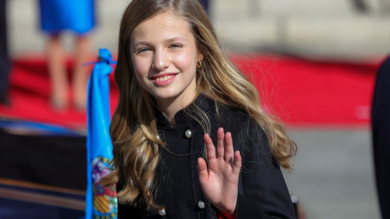 Leonor, da el paso ms importante de su vida fuera de la Familia Real