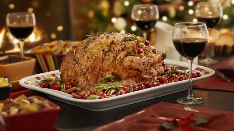 La receta del Pavo relleno que no puede faltar en tu mesa de Navidad