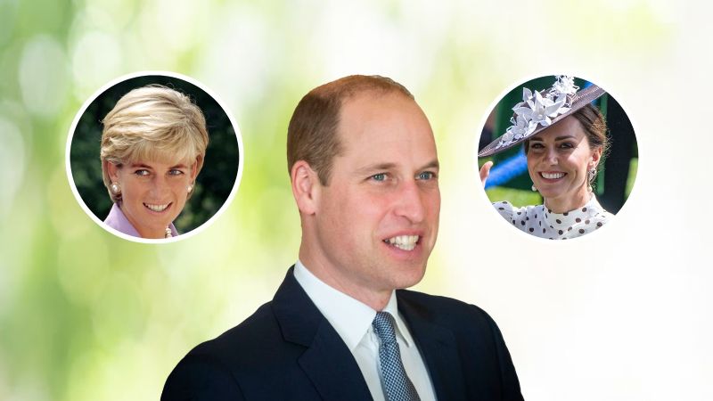 Lady Di y Kate Middleton, las mujeres que marcaron la vida del Príncipe Guillermo