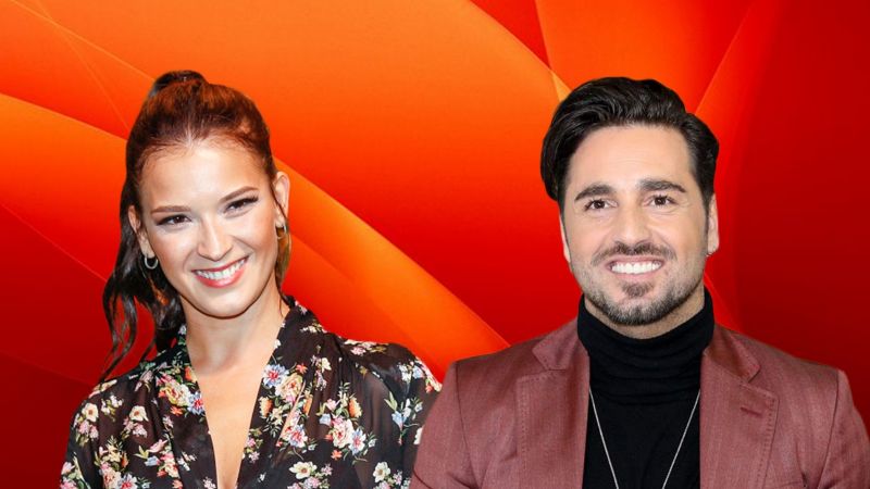 David Bustamante le hace frente a su derrota gracias al apoyo de Yana Olina