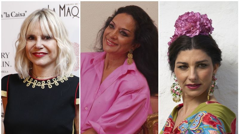 Eugenia Martínez de Irujo y Rocío Peralta rinden tributo a la pasión flamenca de Lola Flores