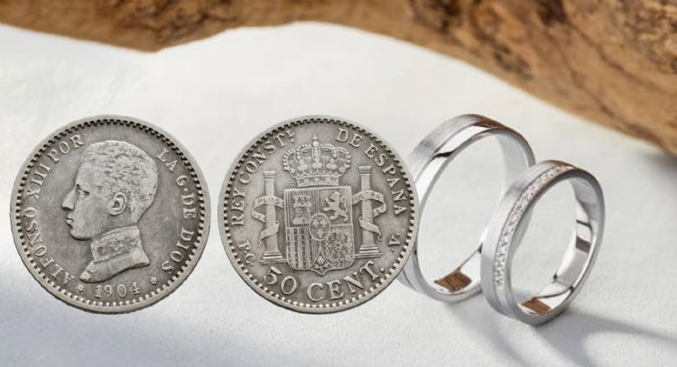 Las monedas antiguas que pueden ser útiles el día de tu boda, pero no precisamente por su valor