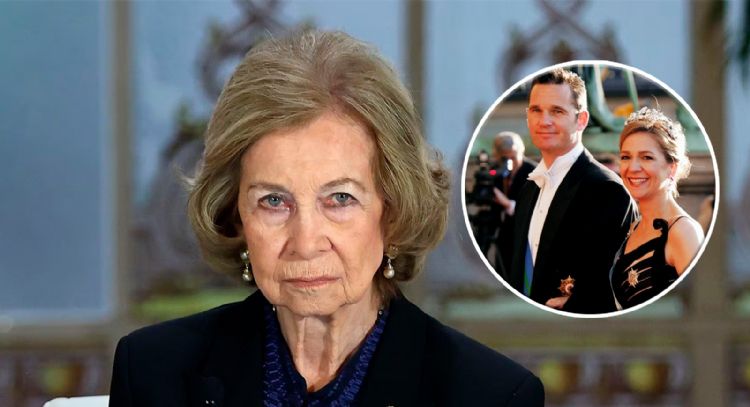 La Reina Sofía le deja claros los puntos a la Infanta Cristina y a Iñaki Urdangarin