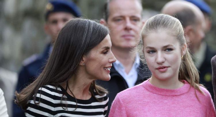 La Princesa Leonor sigue los consejos de su madre para poner en su sitio a su familia