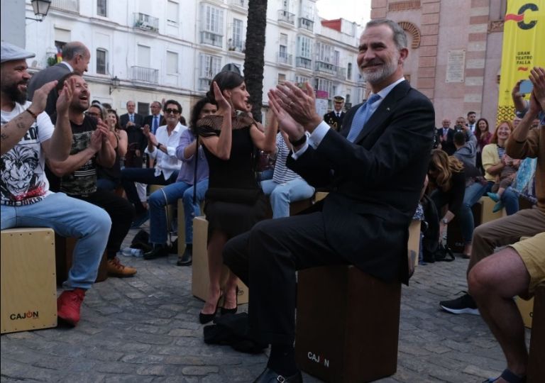 La Reina Letizia y el Rey Felipe