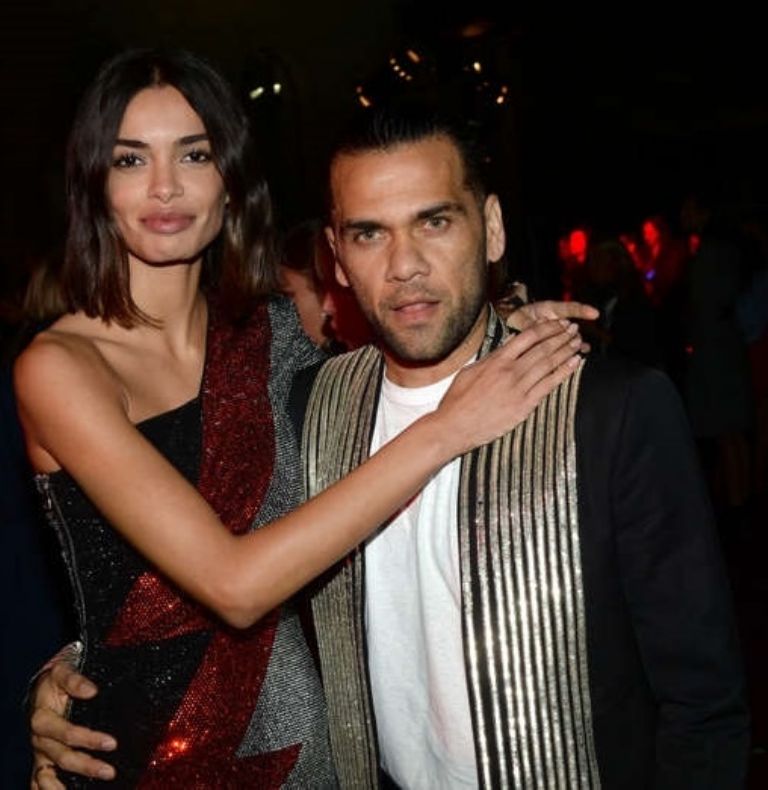 Joana Sanz y Dani Alves