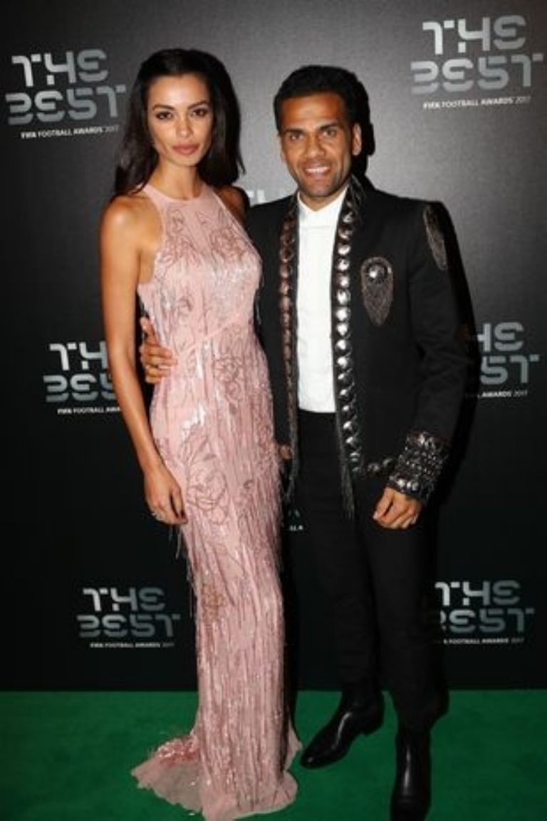 Joana Sanz y Dani Alves