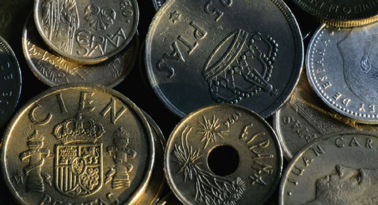 Con esta moneda 2,50 pesetas puedes obtener el dinero para saldar parte de tus deudas